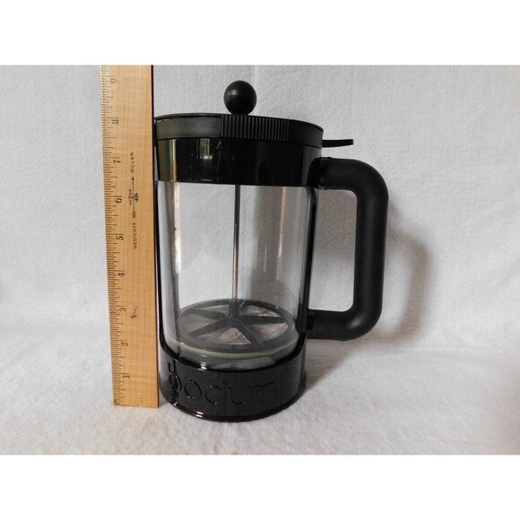 Bodum Bean Cold Brew Coffee Maker Press Plastic 1.5 Liter 51 Ounce Black - Picture 2 of 7